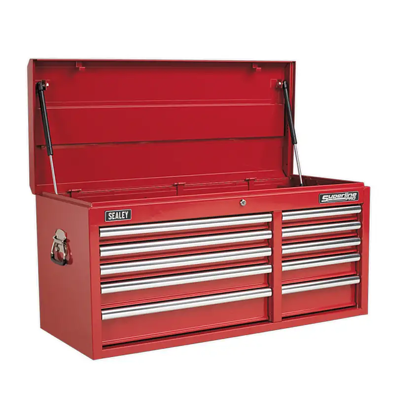 10 Drawer Topchest with Ball-Bearing Slides (Sealey)