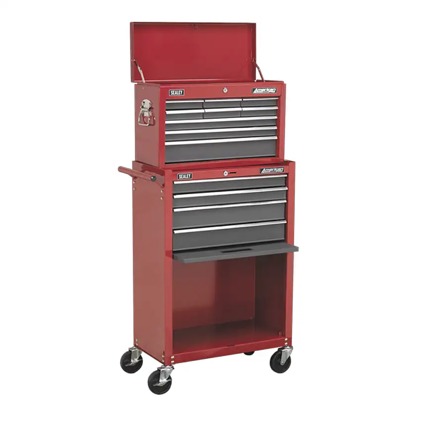 13 Drawer Topchest & Rollcab Combination with Ball-Bearing Slides (Sealey)