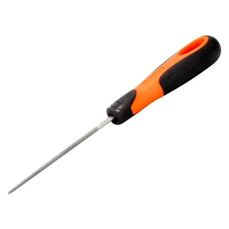 Bahco 1-230-08-1-2 ERGO™ Handled Round Bastard Cut File 200mm (8in)