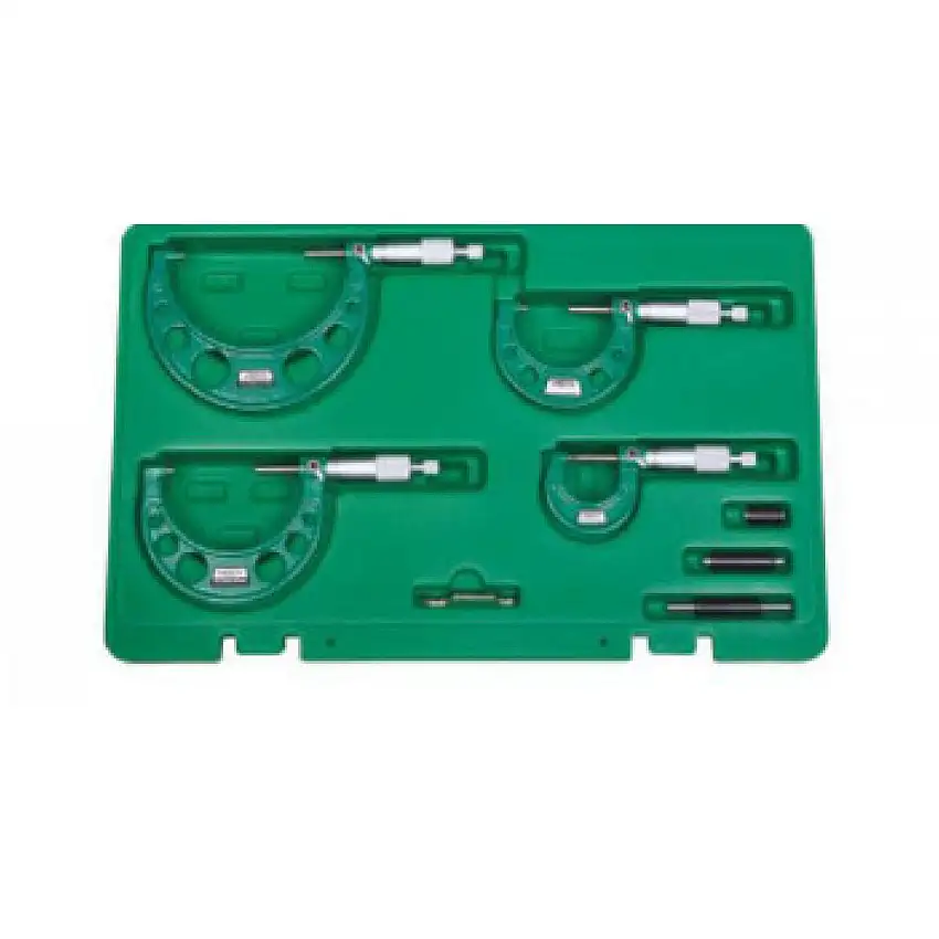 0-4" Analogue Outside Micrometer Set - 3203 Series (Insize)