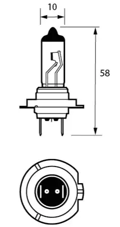 499 12V 55W H7 PX26D UV XENON-8-004-99