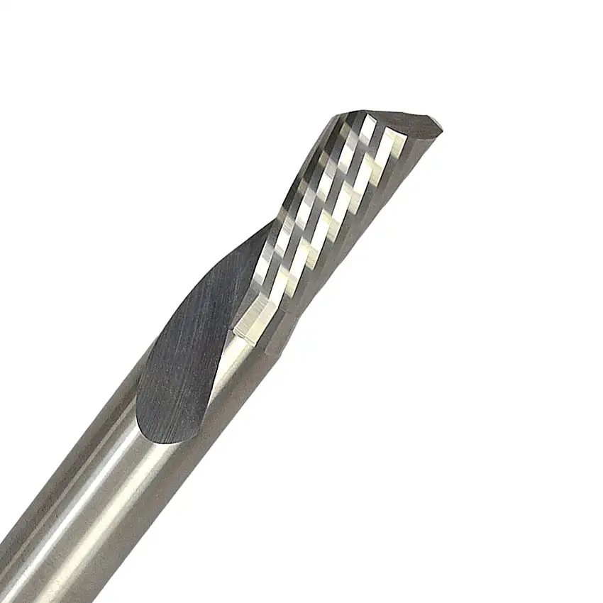 1 Flute Solid Carbide Router Downcut Spiral O Flute - 62-600 Series (LMT Onsrud)