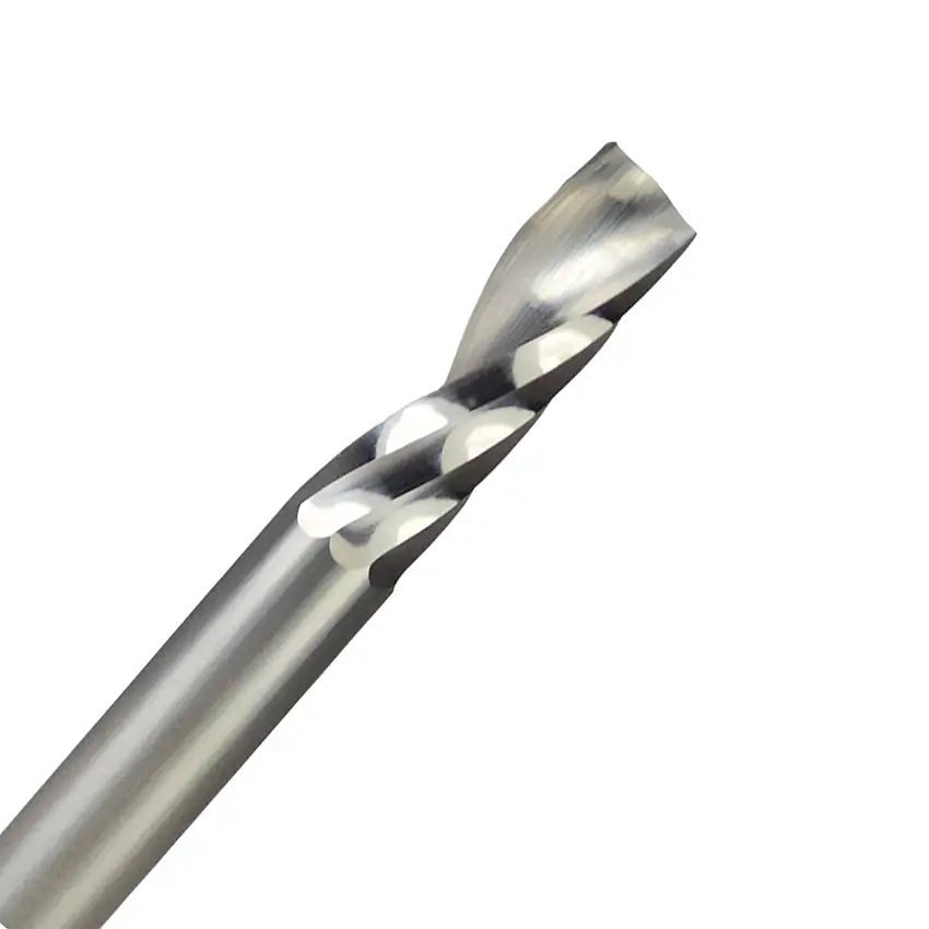 3/8" 1 Flute Solid Carbide Router Upcut Spiral O Flute For Acrylic - 63-500 Series (LMT Onsrud)