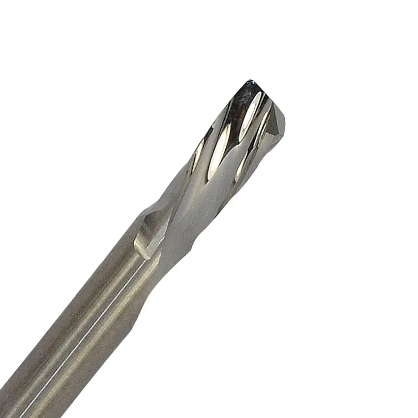 1 Flute Solid Carbide Router Downcut Spiral O Flute, Imperial - 63-000 Series (LMT Onsrud)