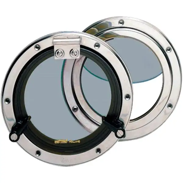 Vetus PQ53 Stainless Steel Porthole (176mm Diameter)