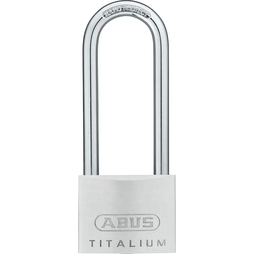 Abus 64TI/50HB60-150 PADLOCK 50mm LONG ADJUSTABLE SHACKLE