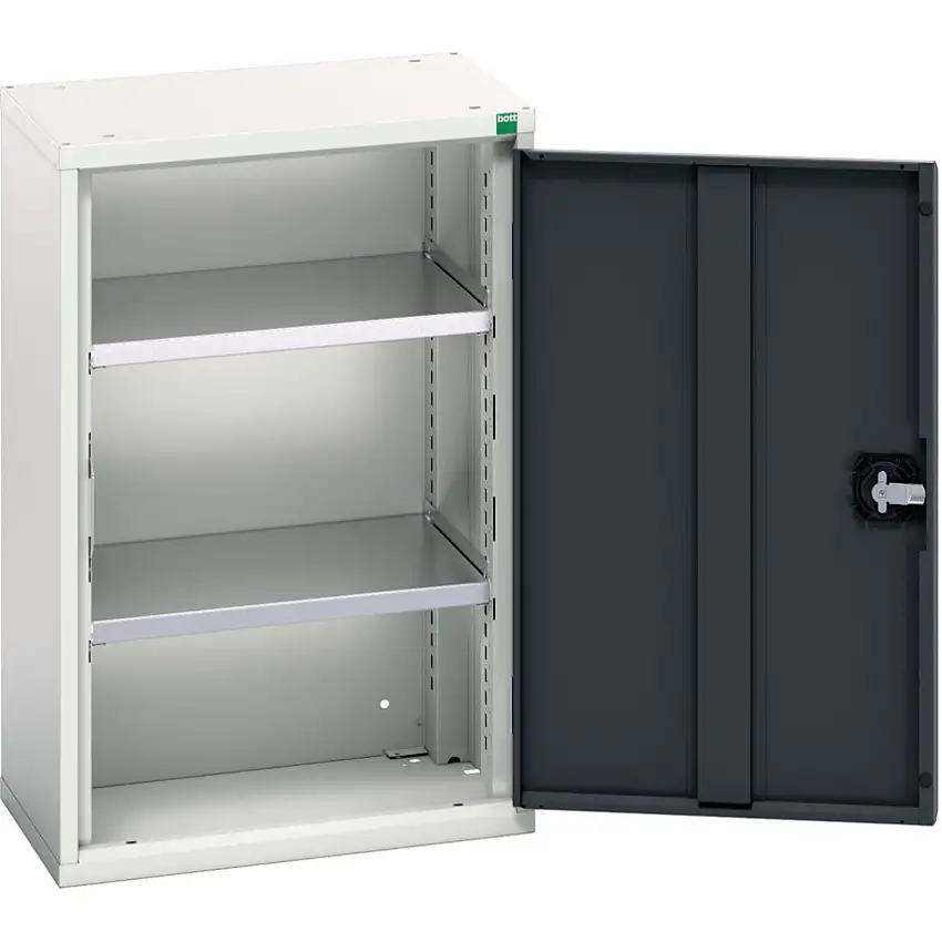 bott Verso Wall Cabinet, Single Door,Anthracite Grey/Grey, 800 x 525 x 350mm