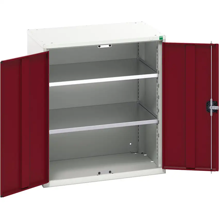 bott Verso Wall Cabinet, 2 Doors,Red, 900 x 800 x 550mm