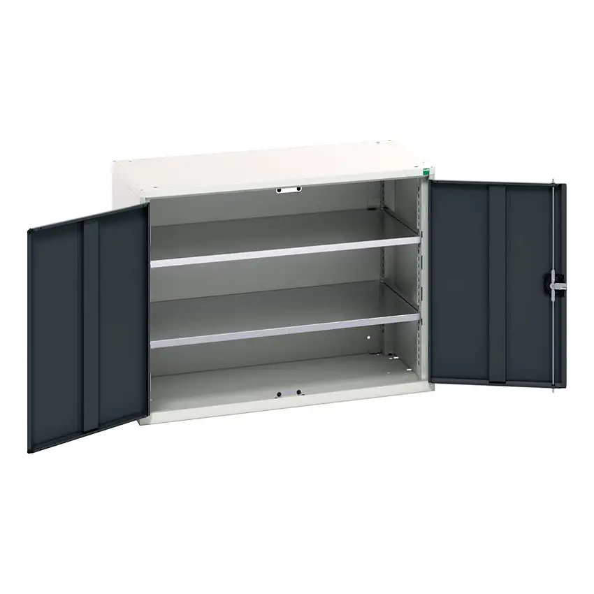 bott Verso Wall Cabinet, 2 Doors,Anthracite Grey, 800 x 1050 x 550mm