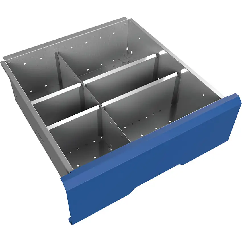 bott verso, Divider Kit, Steel, Galvanised, 525x550x175mm, 6 Compartments