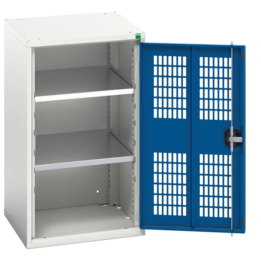 bott Verso Storage Cabinet, Single Door, Blue, 900 x 525 x 550mm
