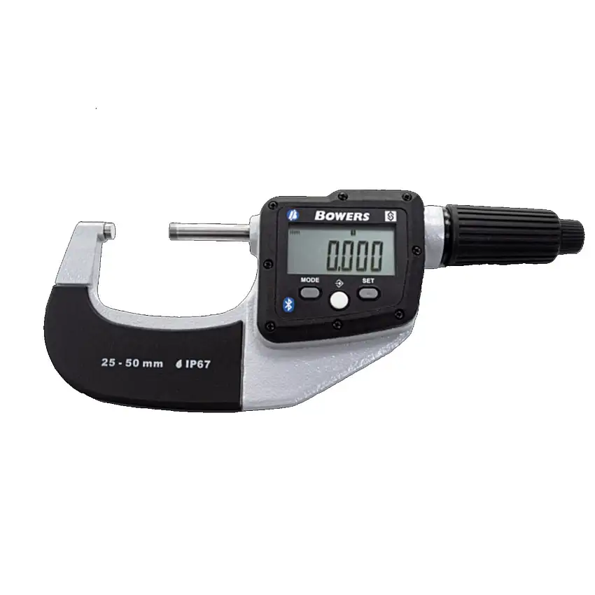 50-75mm / 2-3" Digital Outside Micrometer - DigiMic Series (Bowers Group)