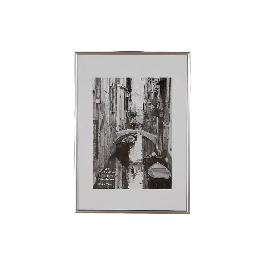 (Unbranded) A3MARSIL FRAME BK/LOAD A3 NON GLASS SILVER