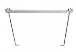 DURITE  Battery Hold-Down Clamp - Plated Steel with Wing Nuts-0-087-75