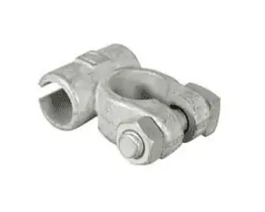 DURITE Positive Heavy Duty Battery Terminals - drilled 14.3mm for extra large cable 5-224-01