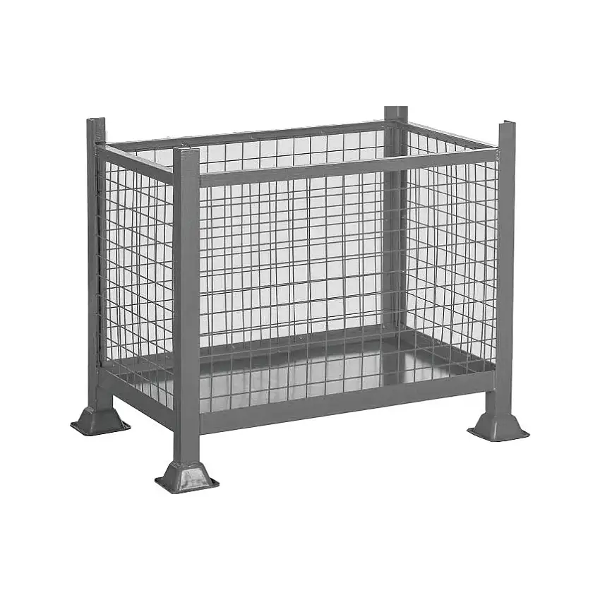 GPC GREY STACKABLE BOX PALLET -915X915X760 - 1000KG