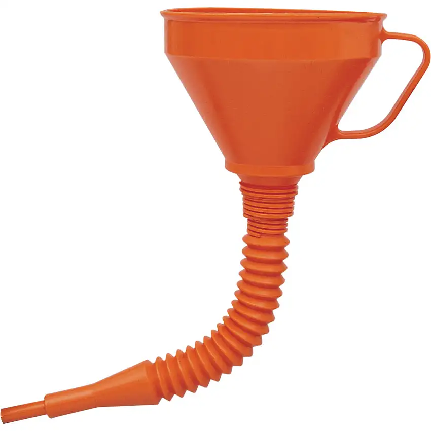(Unbranded) 160mm POLY FUNNEL ANTI-SP LASH RIM FLEXIBLE SPOUT