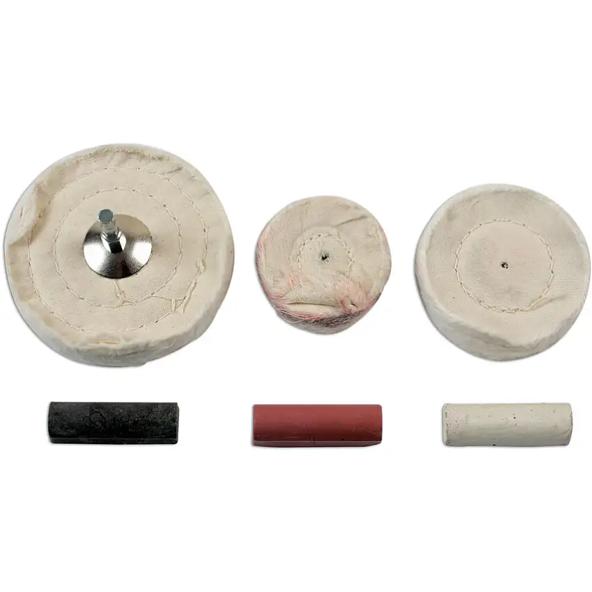 Laser Tools BUFFING AND POLISHING SET 7PC