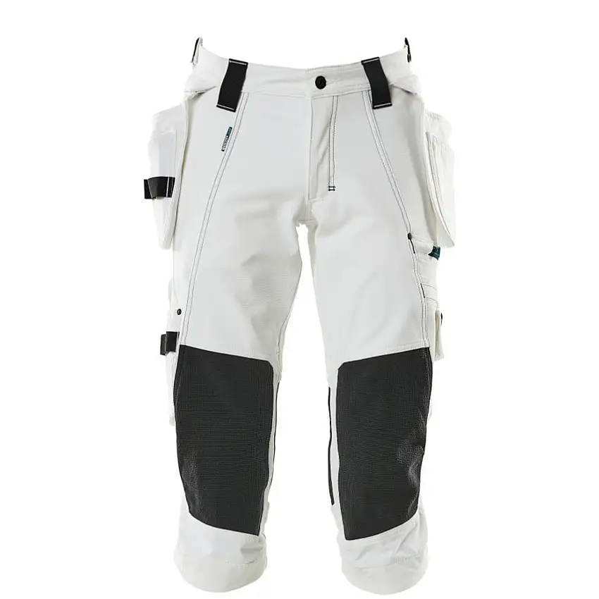 Mascot 3/4 LENGTH TROUSERS WITH HOLSTER POCKETS WHITE (W31.5)