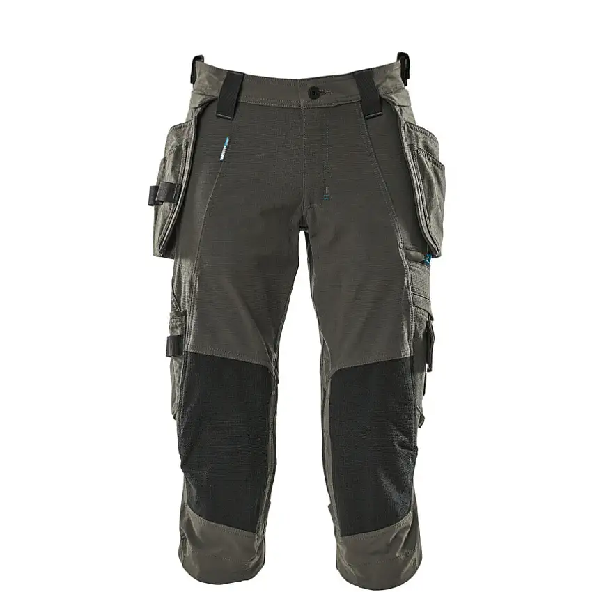 Mascot 3/4 LENGTH TROUSERS WITH HOLSTER POCKETS DARK ANTHRACITE (W31.5)