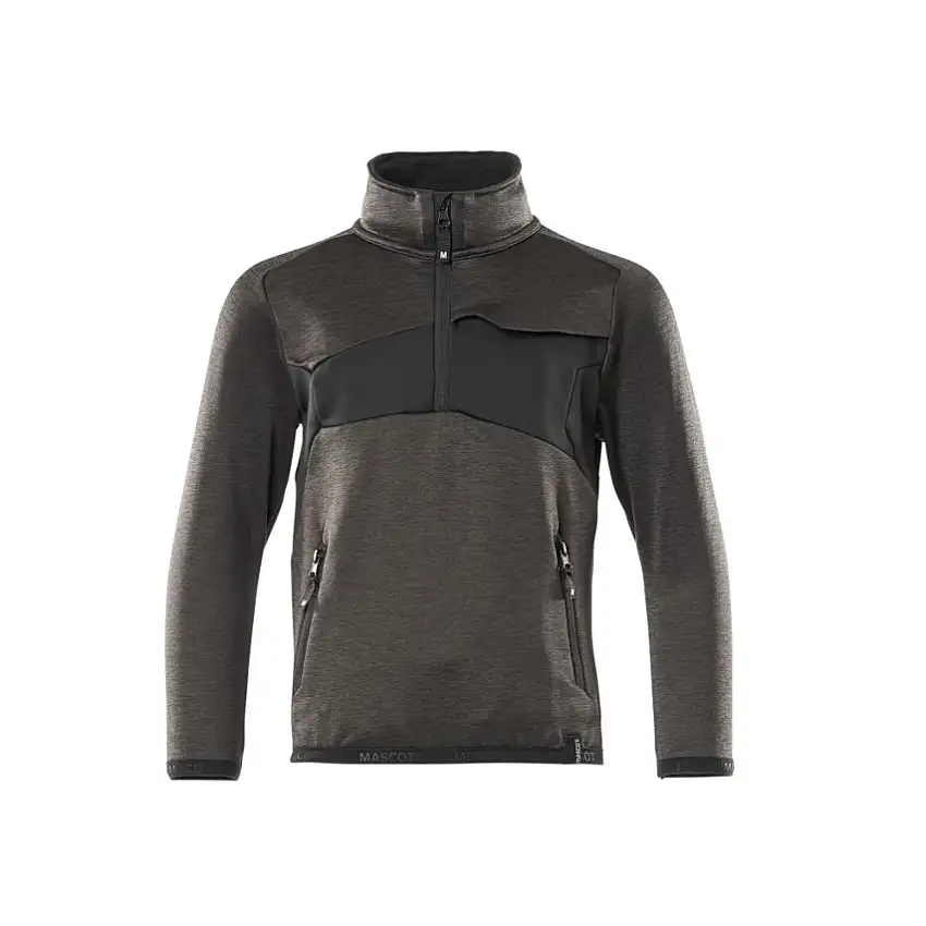 Mascot ACCELERATE FLEECE JUMPER FOR CHILDREN DARK ANTHRACITE/BLACK (140)