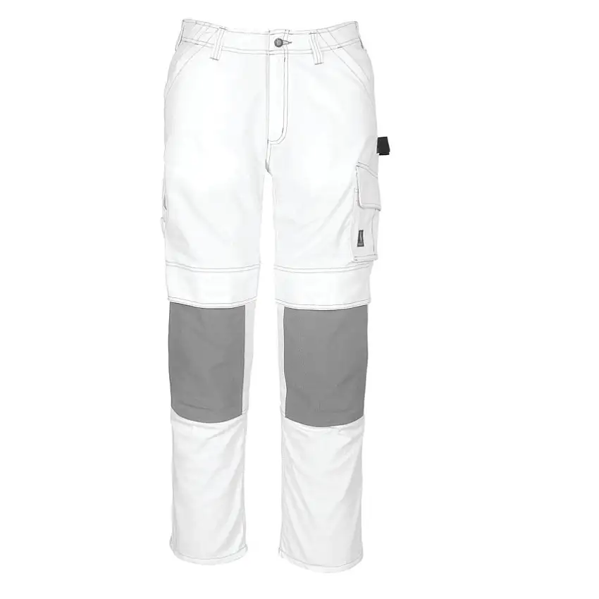 Mascot LERIDA TROUSERS WITH KNEEPAD POCKETS WHITE (L32W31.5)