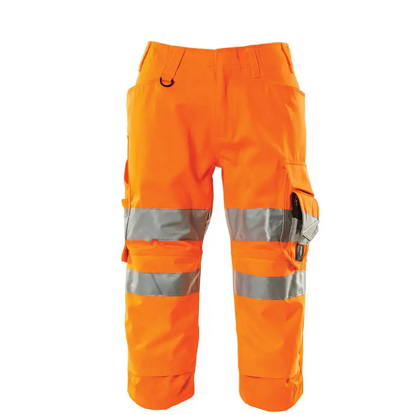 Mascot 3/4 LENGTH TROUSERS WITH KNEEPAD POCKETS HI-VIS ORANGE (W42.5)