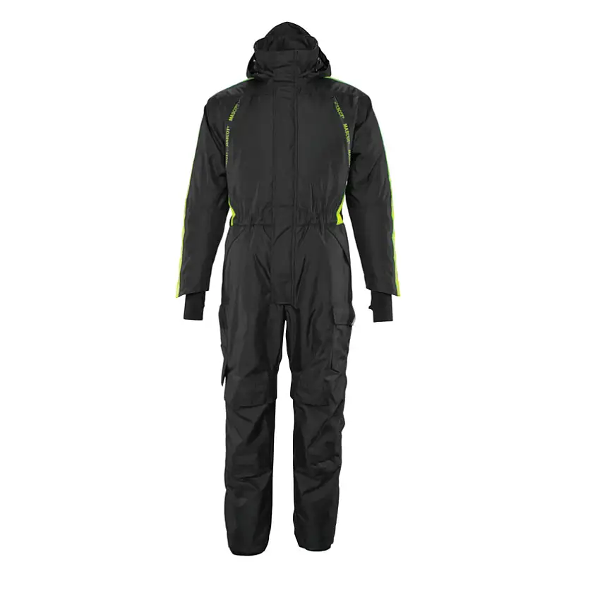Mascot WINTER BOILERSUIT BLACK/HI-VIS YELLOW (3XL)
