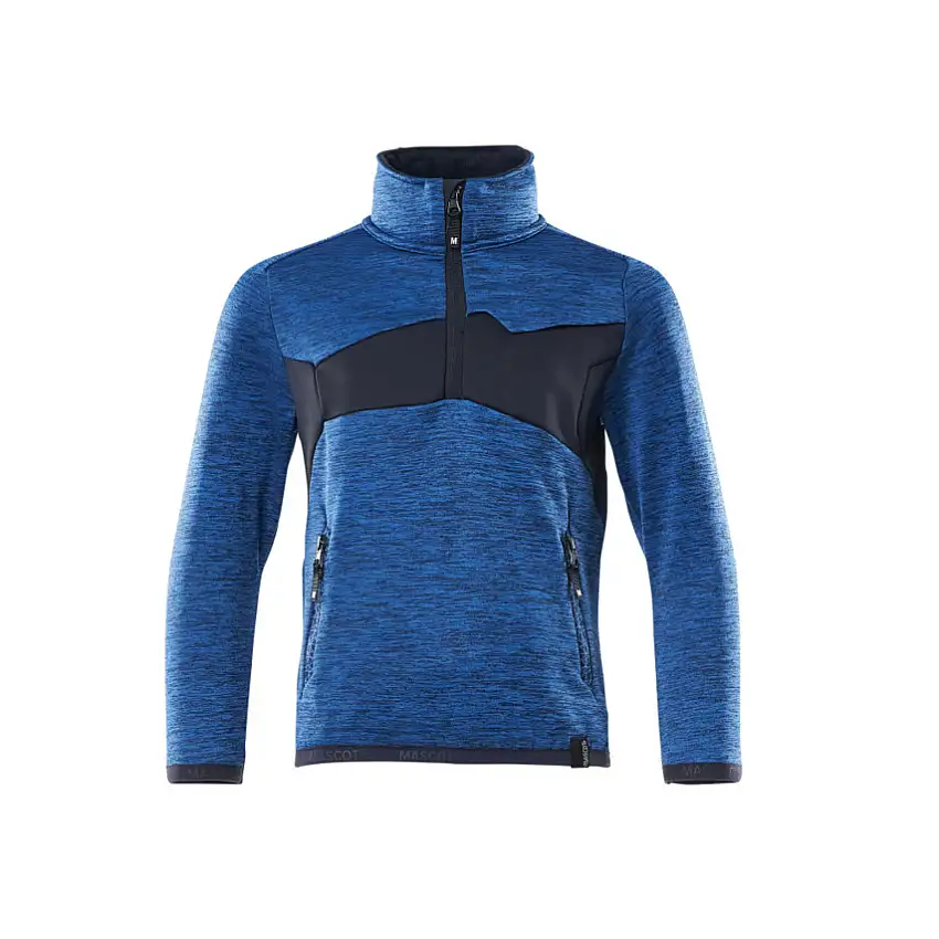 Mascot ACCELERATE FLEECE JUMPER FOR CHILDREN AZUREBLUE/DARK NAVY (140)