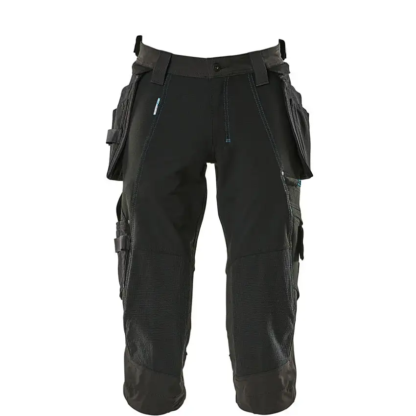 Mascot 3/4 LENGTH TROUSERS WITH HOLSTER POCKETS BLACK (W48.5)