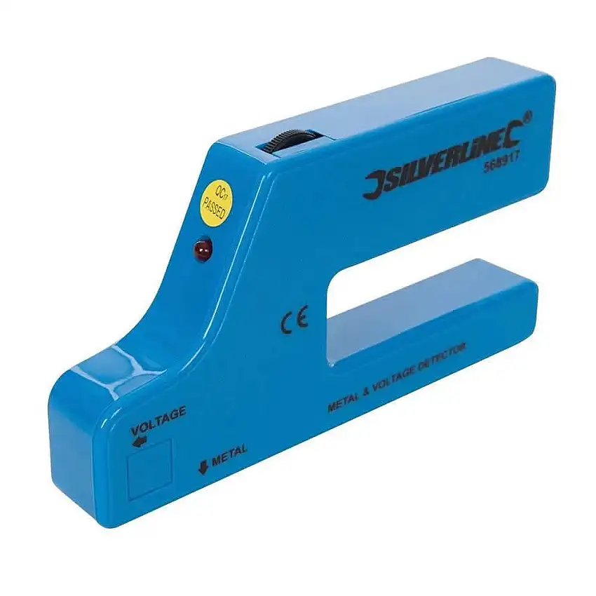 Metal & Voltage Detector Silverline 568917 (9V-PP3)