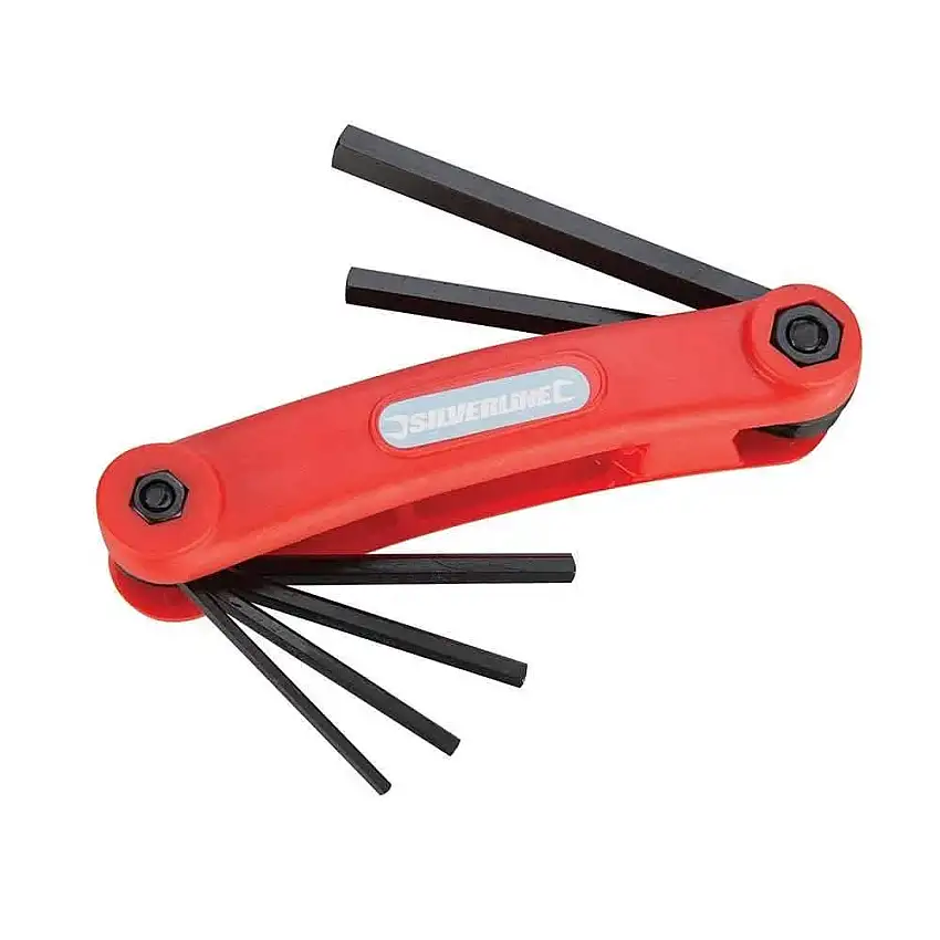 2.5 - 10MM Hex Key Metric Tool 7PCE HK07