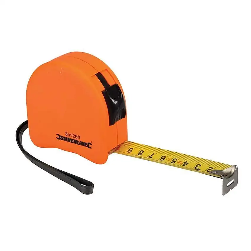 8M X 25MM HI-VIS Contour Tape MT08