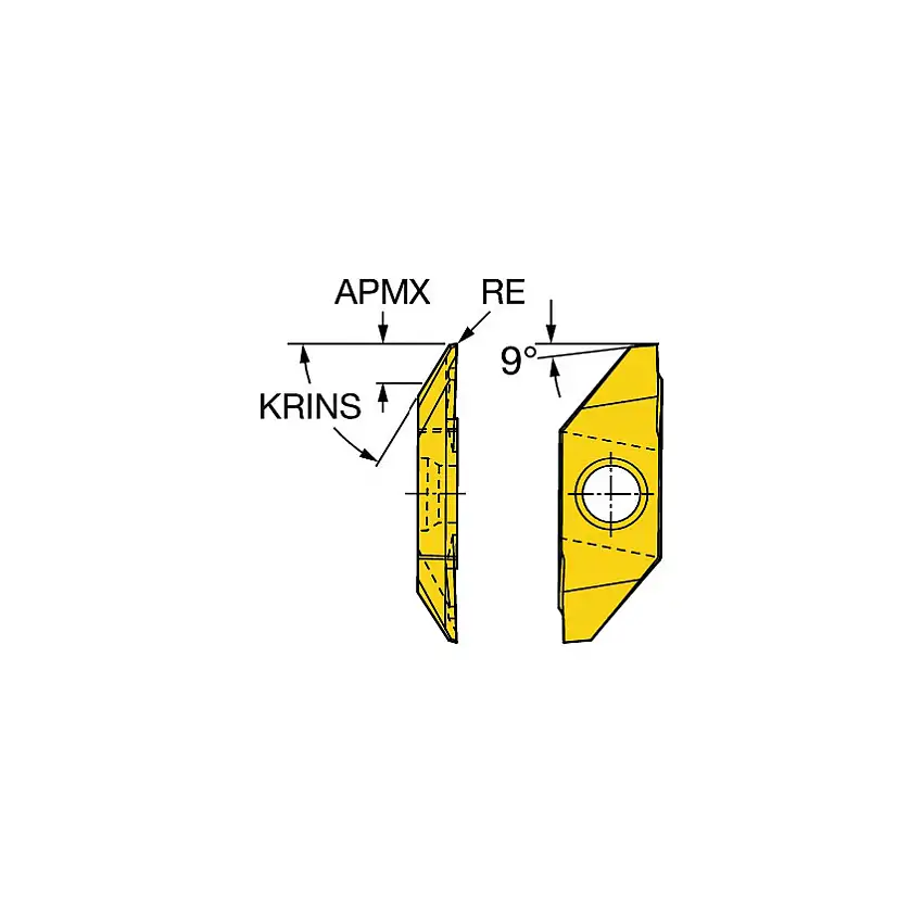 Sandvik Coromant MABL 3 010 INSERT GRADE 1105