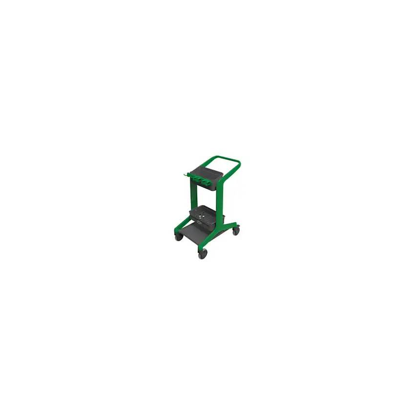 Vikan HYGO MOBILE CLEANING STATION 780mm UNASSEMBLED GREEN