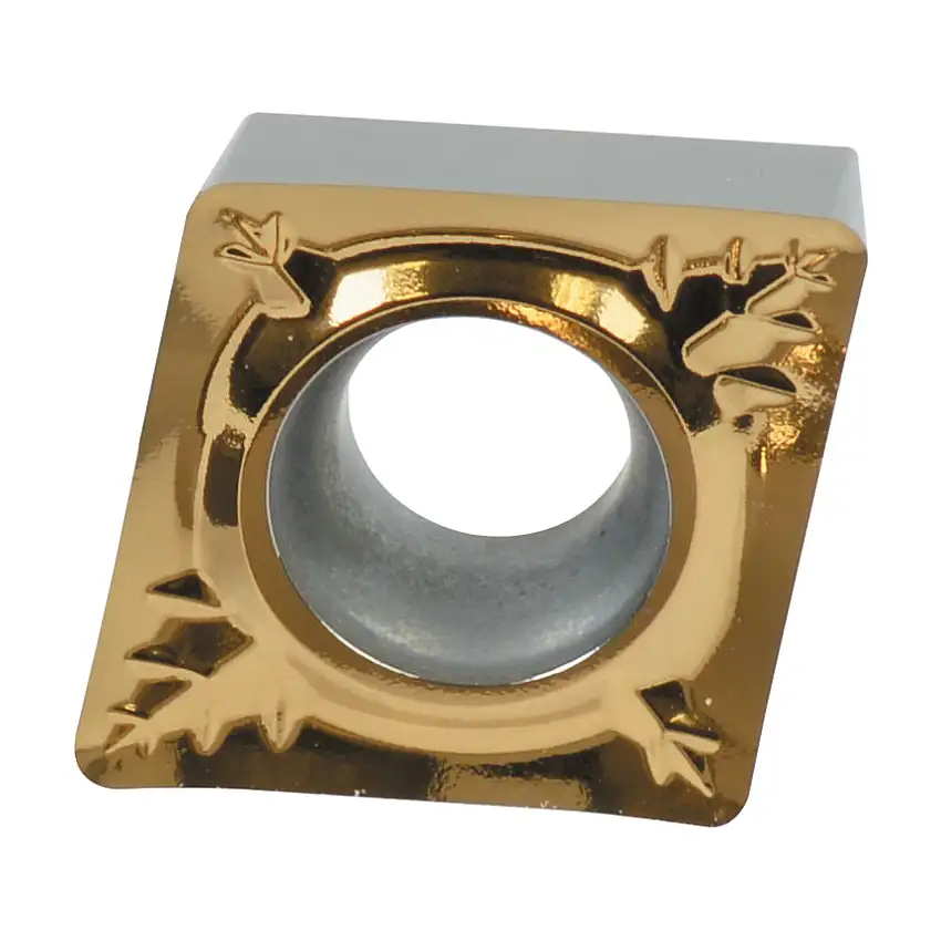 Yamaloy CCGX 120408-ALC, Turning Insert, Grade K10C, Carbide, 80° Rhombic