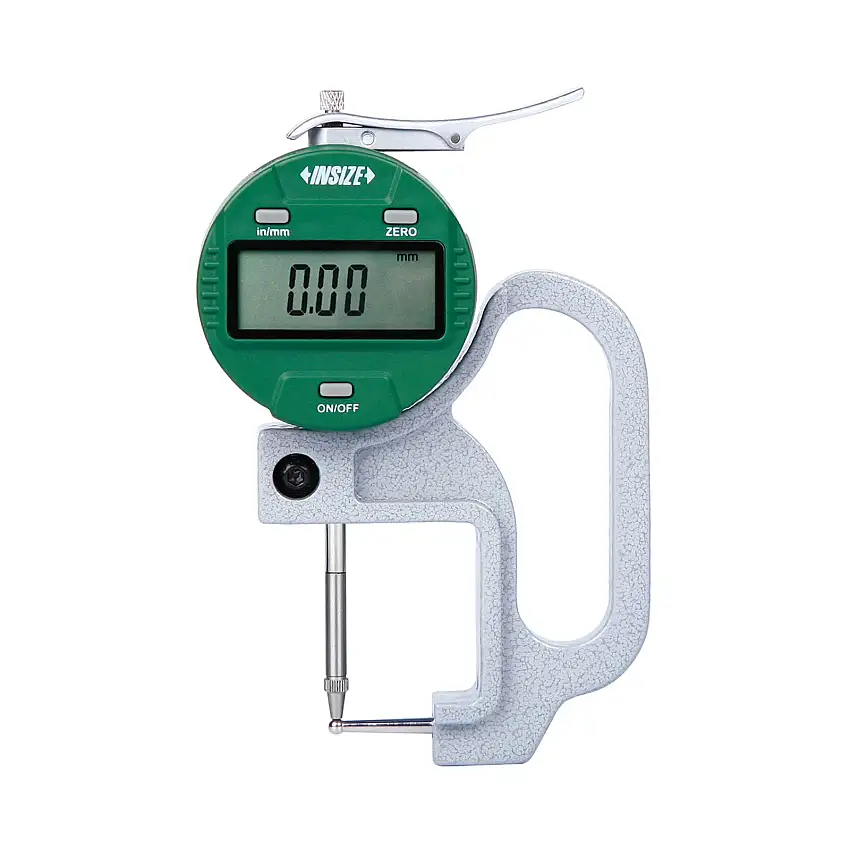 0-10mm/0-0.4" Digital Tube Thickness Gauge - 2876 Series (Insize)
