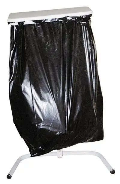 Pro-Source 27 x 49 x 51.5in Black Heavy Duty 300 Gauge Wheelie Bin Liners - Pack 50