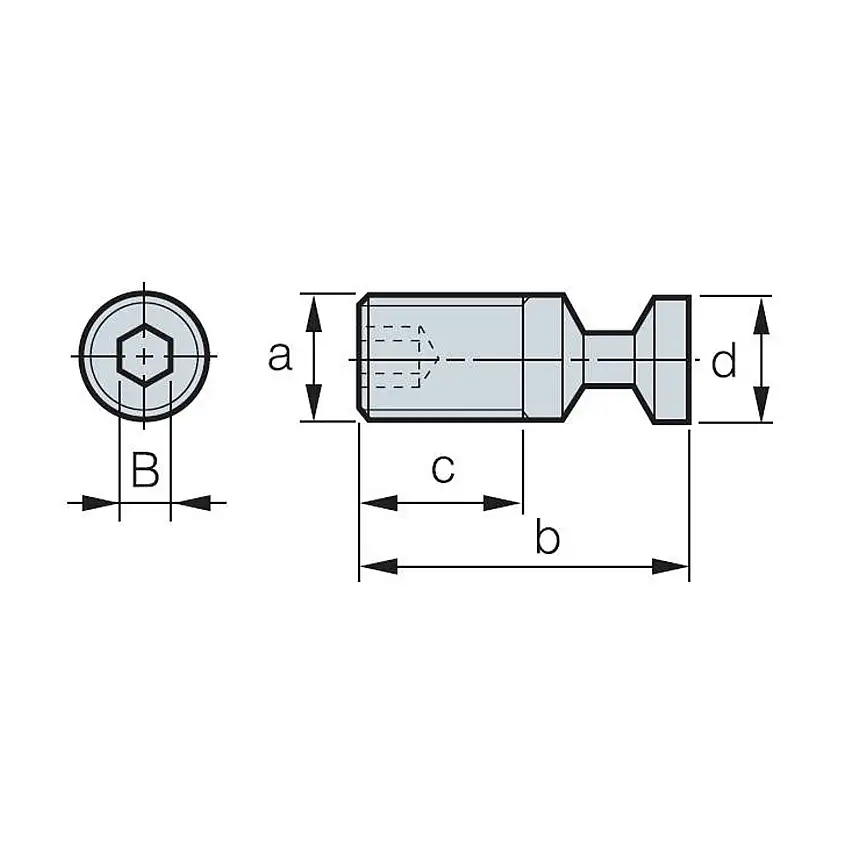 VHX0613A Screw Spare - VHX0613A Series (Korloy)