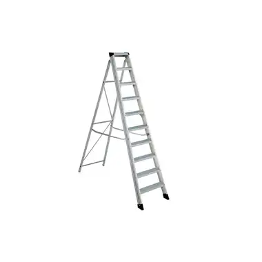 Zarges ZAR100512 EN131 Professional Swingback Steps Open 2.53m Closed 2.83m 12 Rungs