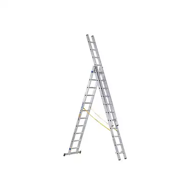Zarges ZAR44840 D-Rung Combination Ladder 3-Part 3 x 10 Rungs