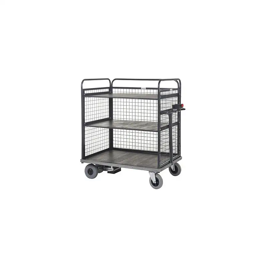 Apollo POWERED DISTRIBUTION TRUCK-1100H-2 SHELF WITH SIDES-1000 X 700