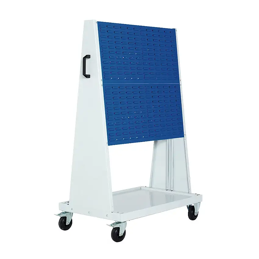 Bott 1000 x 650 x 1600mm 4 Panel Trolley Grey / Blue