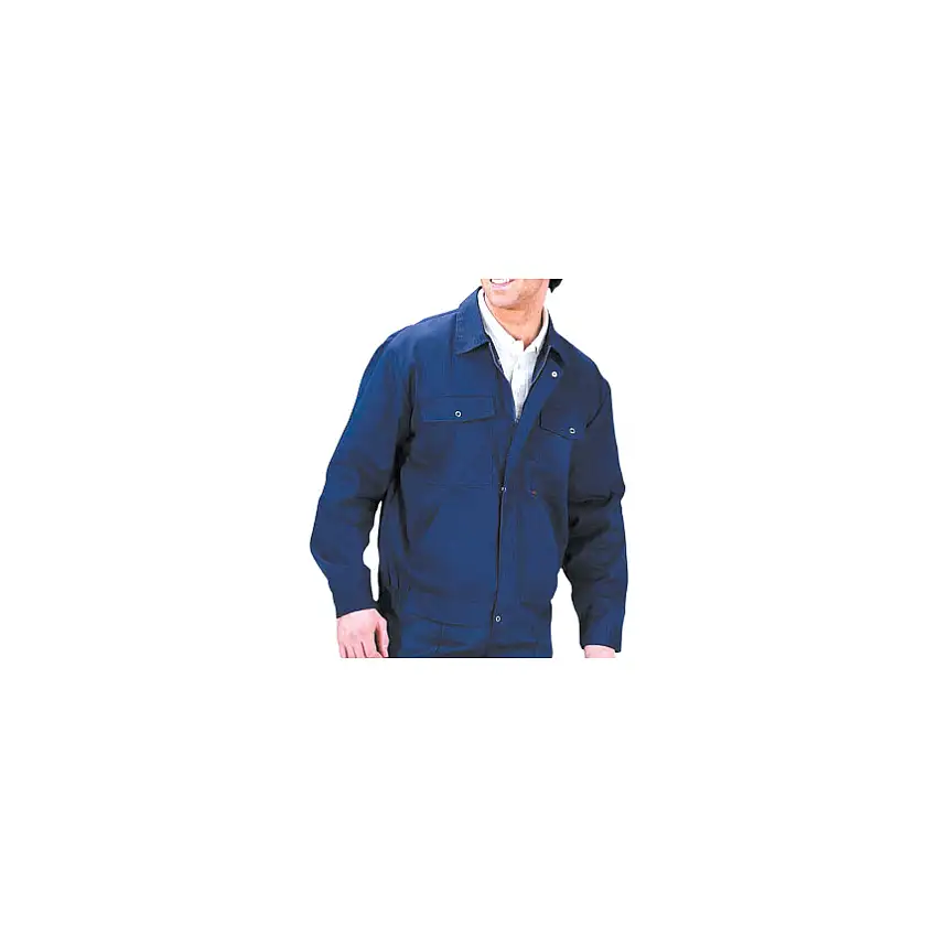 (Unbranded) Drivers Jacket, Reusable, Unisex, Navy Blue, Cotton/Polyester, XL