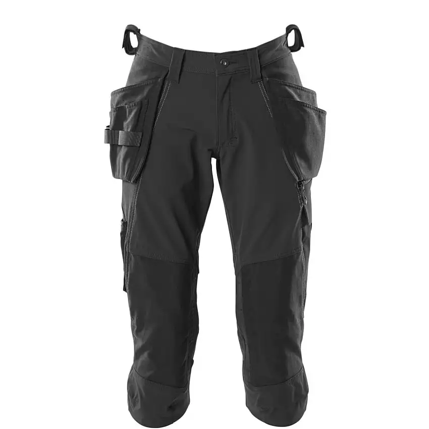 Mascot ACCELERATE 3/4 LENGTH TROUSERS WITH HOLSTERPOCKETS BLACK (W31.5)