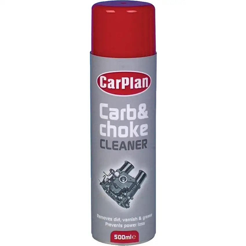 CarPlan Carb & Choke Cleaner, Aerosol, 500ml
